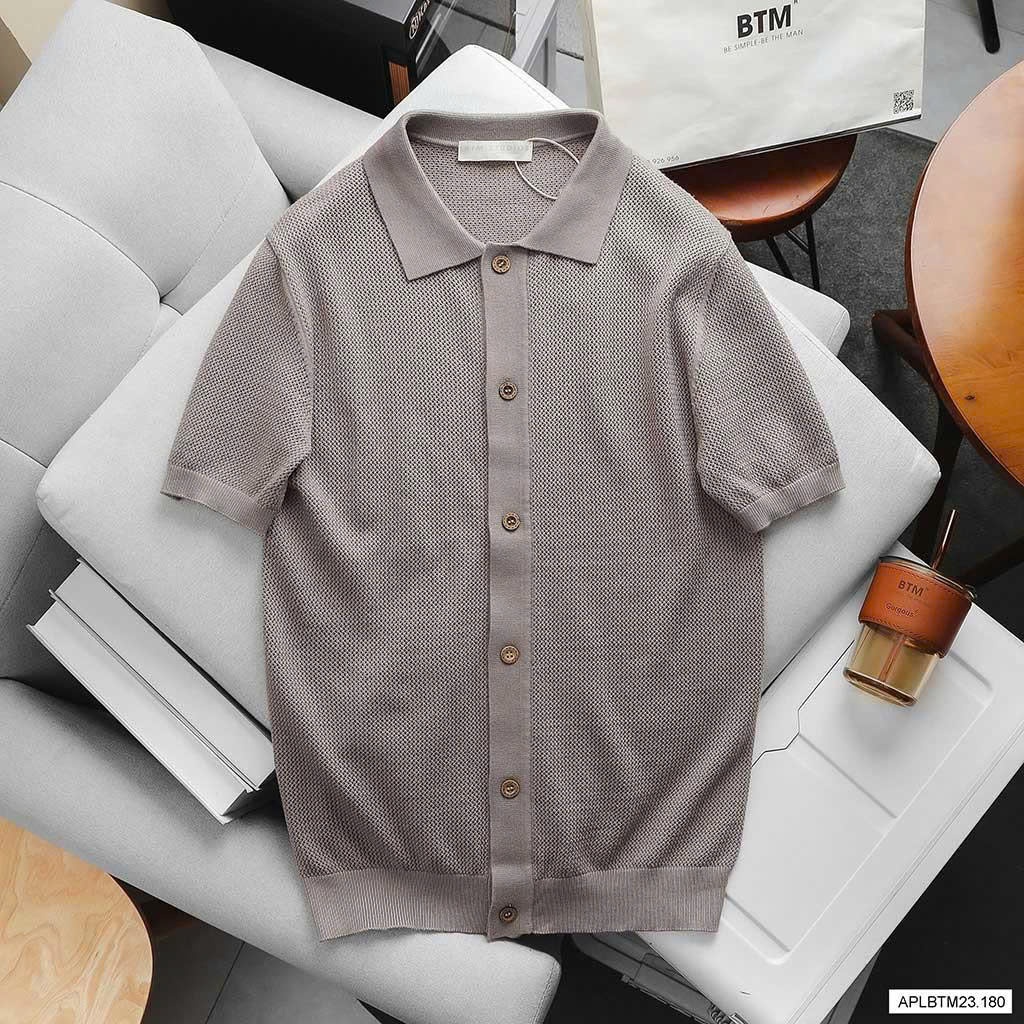 ÁO POLO BTM SHORT - SLEEVE KNIT POLO MONGTOGHI