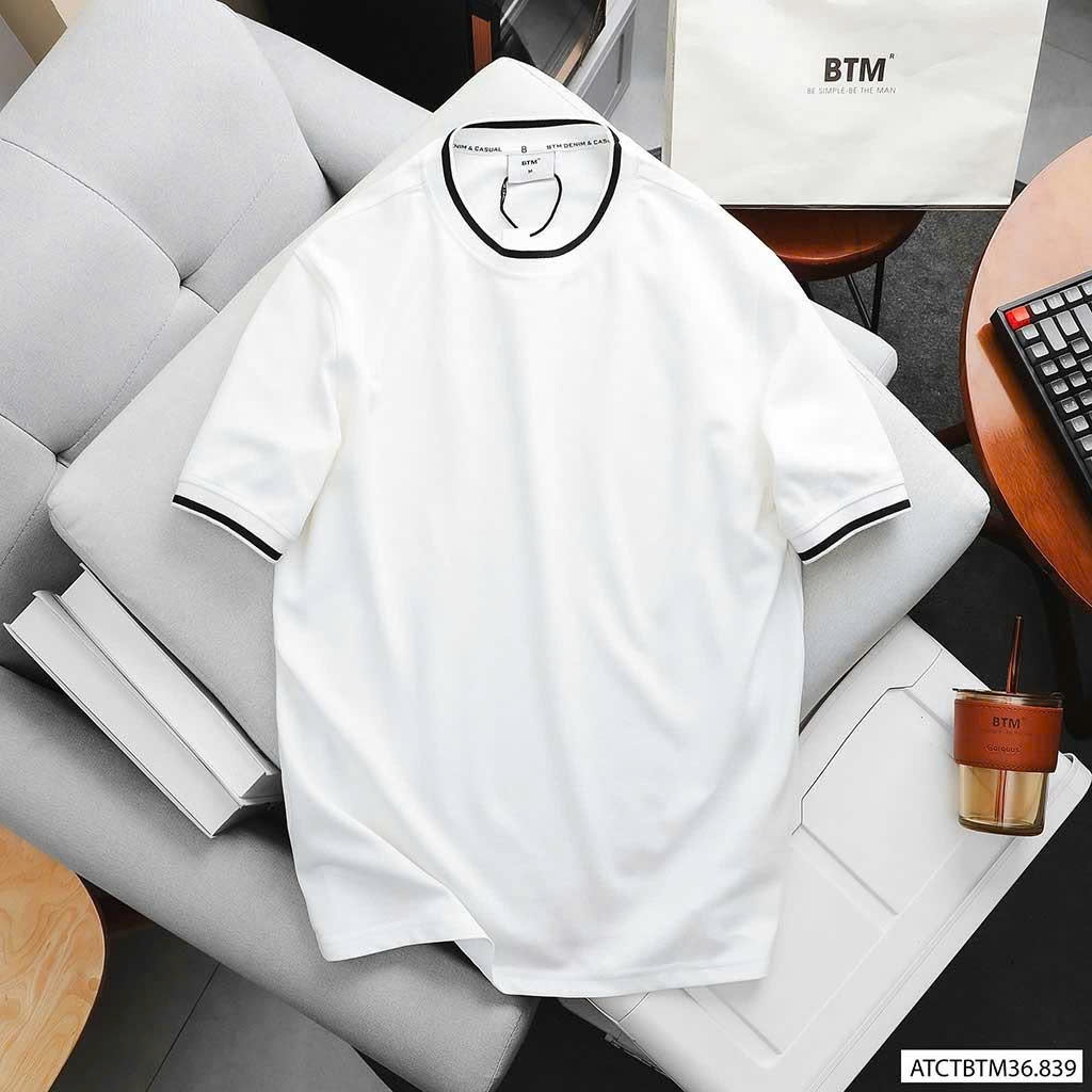 Áo Thun BTM Contrast Neckline Pique Tee Regularfit