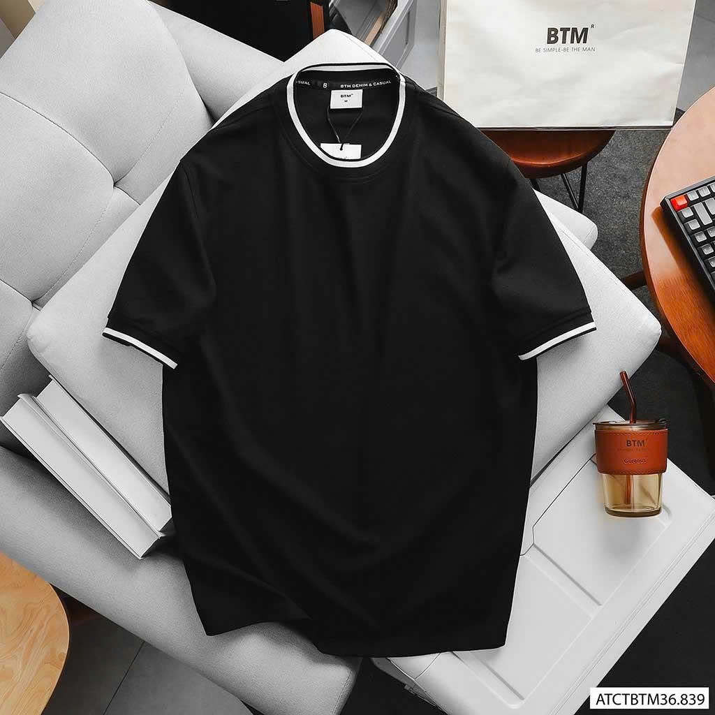 Áo Thun BTM Contrast Neckline Pique Tee Regularfit