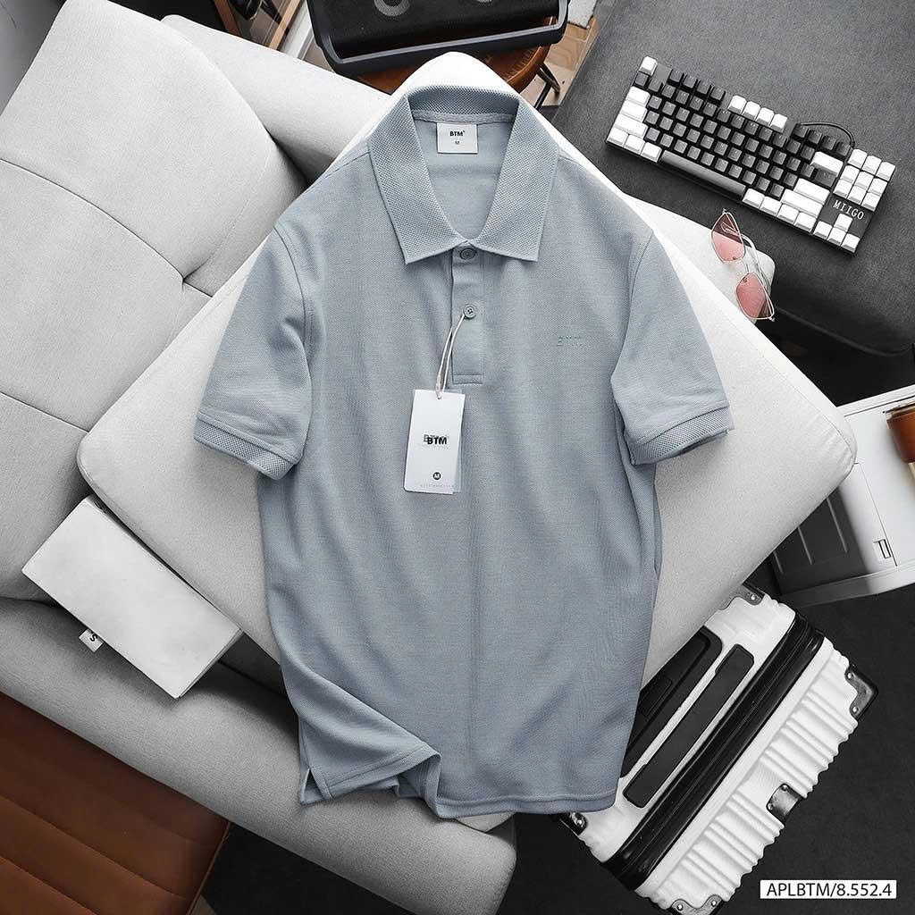 Áo Thun BTM Wave Basic Birdseye Pique Polo Regularfit