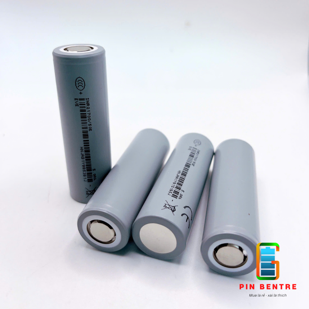 Cell Pin 21700 EVE 50E 5000mah xả 3C/15A hàng mới chính hãng