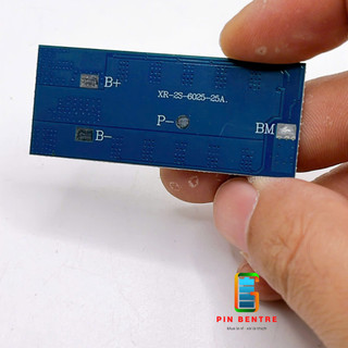 Mạch 2S 7.3V - 25A Bảo Vệ Sạc/Xả Pin Sắt 3.2V [PBT247]
