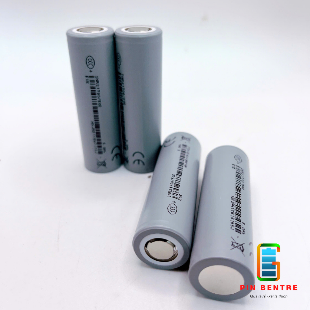 Cell Pin 21700 EVE 50E 5000mah xả 3C/15A hàng mới chính hãng