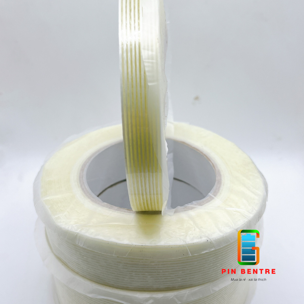 Băng Keo Sợi Thủy Tinh Chống Cháy Loại Tốt 15mm 30mm 50mm x 50 Mét