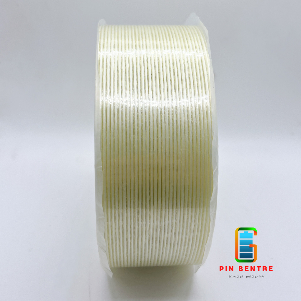 Băng Keo Sợi Thủy Tinh Chống Cháy Loại Tốt 15mm 30mm 50mm x 50 Mét