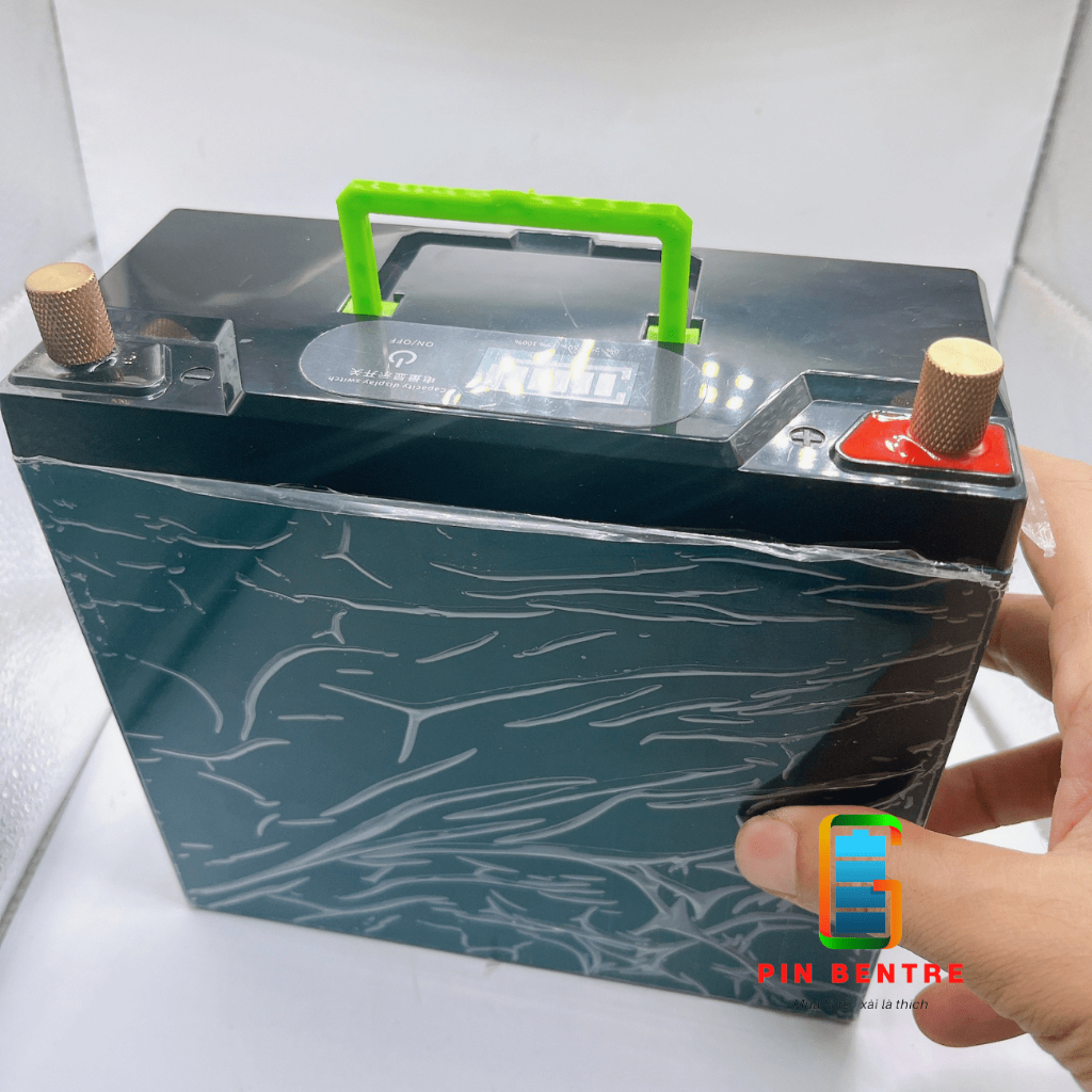 Vỏ bình ắc quy Pin 12V Pin Lithium 20Ah - 30Ah có cọc Bình