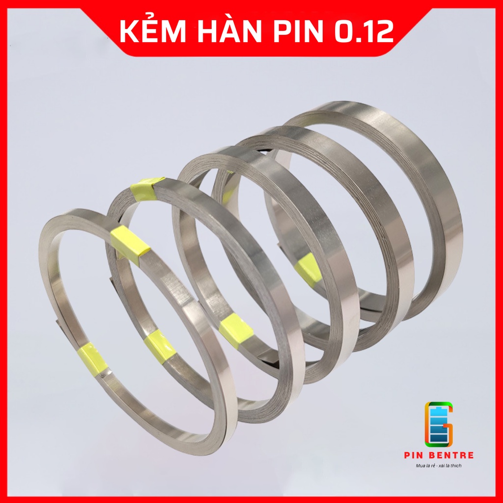 Kẽm đơn hàn cell Pin 0.12 và 0.2mm x 8mm