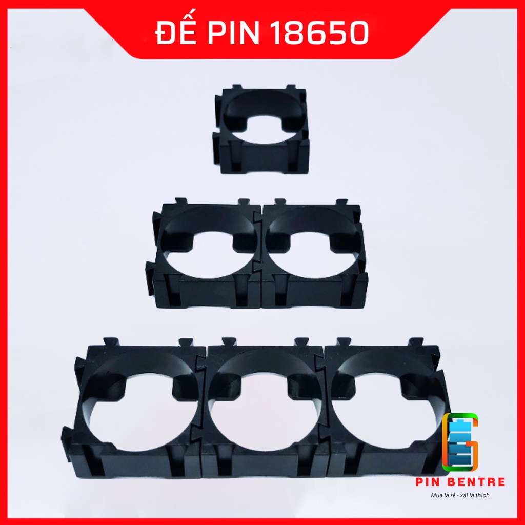 Khay cố định Pin 18650 có thể ghép nối lại