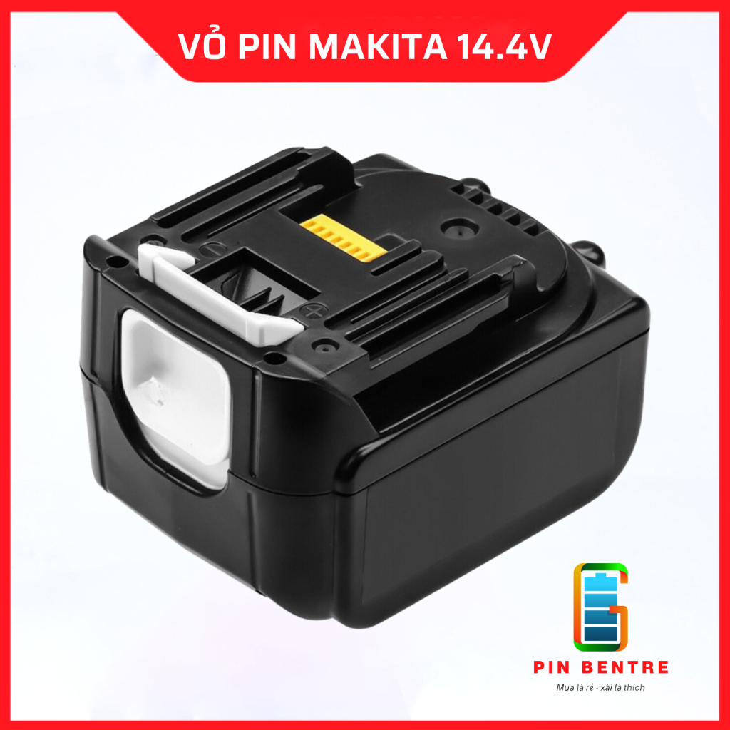 Combo Vỏ và Mạch Makita 14.4V 4S2P nhận sạc Zin có báo Pin