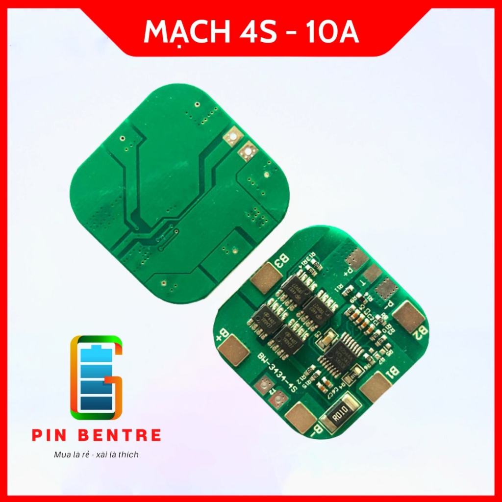 Mạch 4S 10A BW Sạc và Bảo vệ Pin Li-ion 18650 3.7V