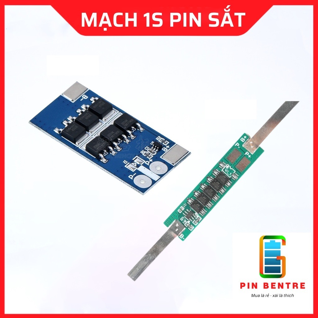 Mạch 1S 3.2v 9A-12A-25A bào vệ Pin Sắt Li-fe PO4