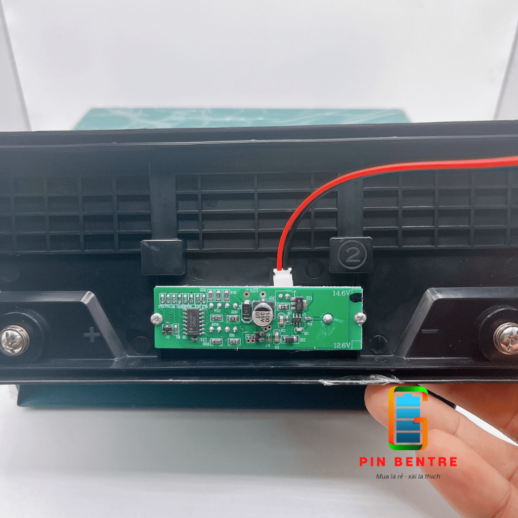 Vỏ bình ắc quy Pin 12V Pin Lithium 20Ah - 30Ah có cọc Bình