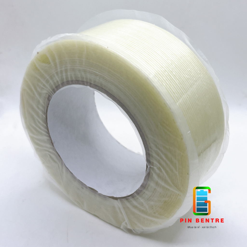 Băng Keo Sợi Thủy Tinh Chống Cháy Loại Tốt 15mm 30mm 50mm x 50 Mét