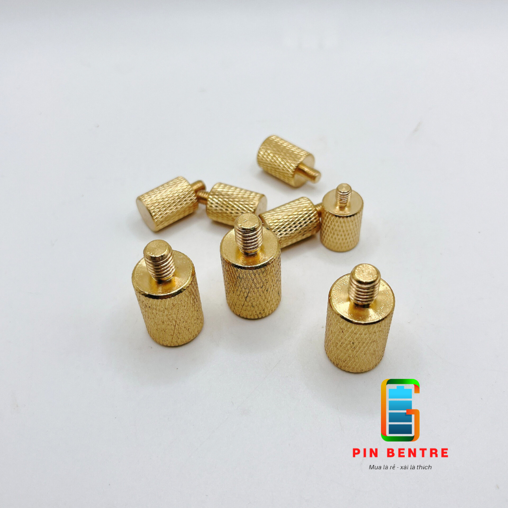 Cọc Bình Vỏ Ắc Quy Ren Vặn M5 M6 M8