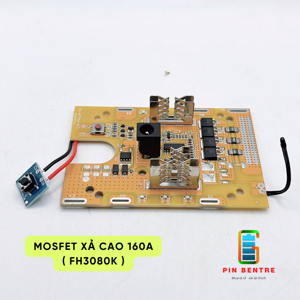 Vỏ pin Makita 18V/21V báo Led hông 5S1P-5S2P-5S3P sạc Adaptor