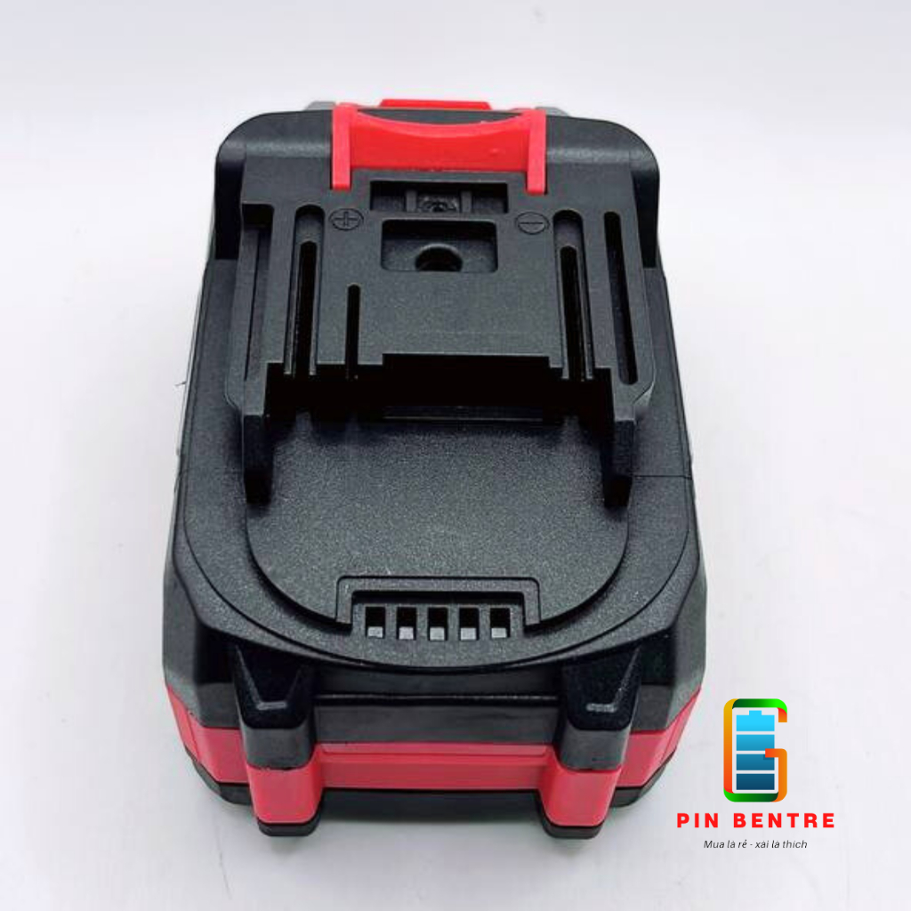 Vỏ pin Makita 18V/21V báo Led hông 5S1P-5S2P-5S3P sạc Adaptor