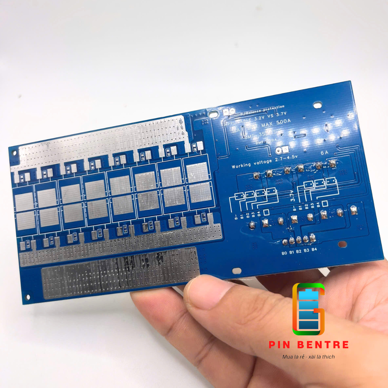 Mạch 4S -12V 150A bảo vệ Sạc/Xả Pin Sắt 3.2V với cân bằng chủ động 5.5A