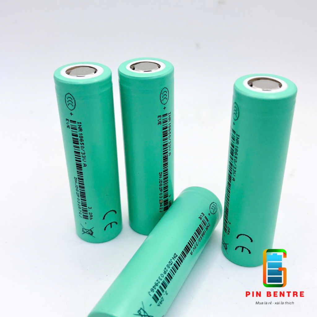 Cell pin 18650 EVE 33V 3200mAh xả 3C/10A hàng mới chính hãng