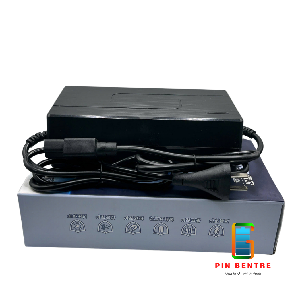 Sạc 87.6V - 5A / 8A dành cho Pin Sắt hệ 24S công suất cao 72V/87.6V Có Quạt