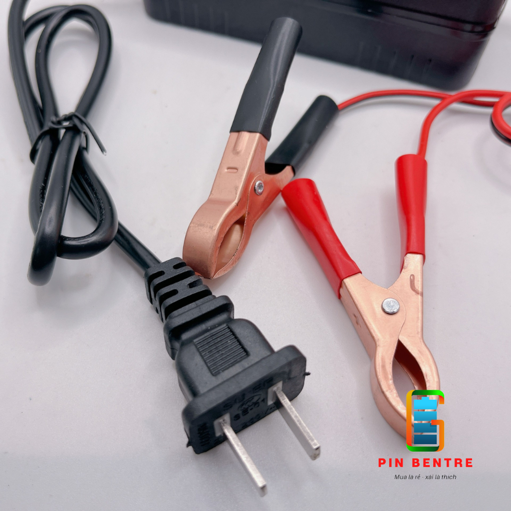 Sạc 4S 14.6V - 5A / 10A dành cho Pin LifePO4 đầu ra Kẹp Cá Sấu , Có quạt tản nhiệt