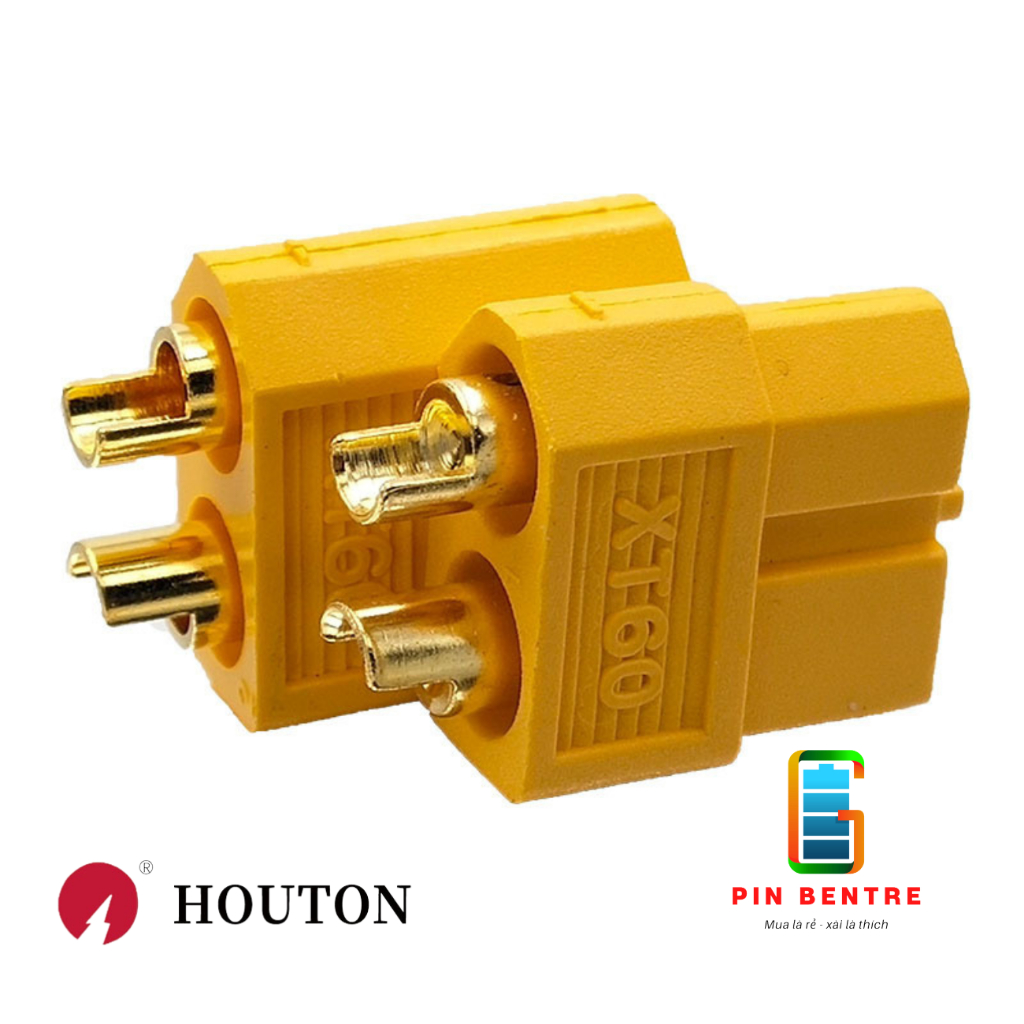 Jack XT60 ổ cắm kết nối nguồn điện chịu dòng điện cao