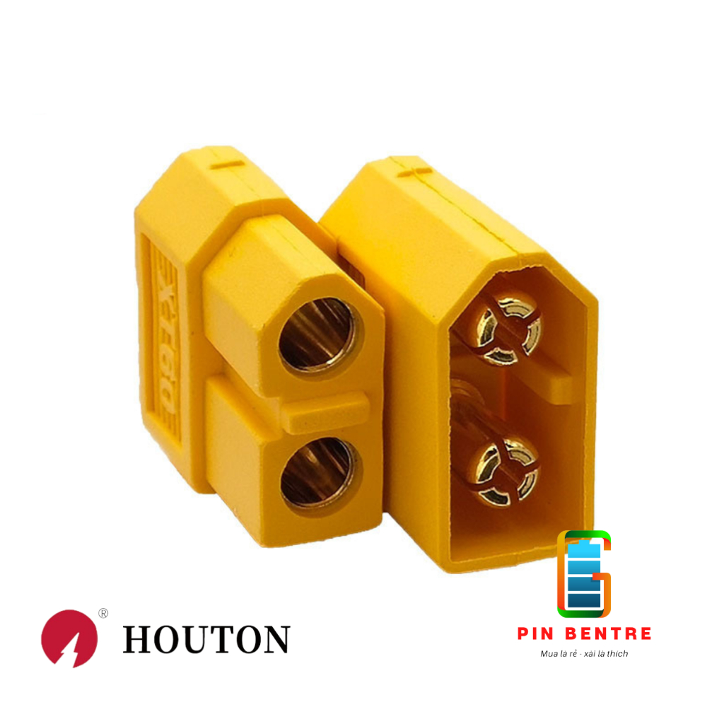Jack XT60 ổ cắm kết nối nguồn điện chịu dòng điện cao