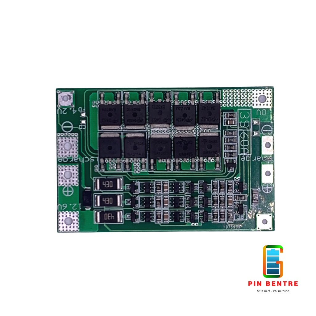 Mach 3s 4s 40A - 60A bảo vệ và cân bằng pin Lithium