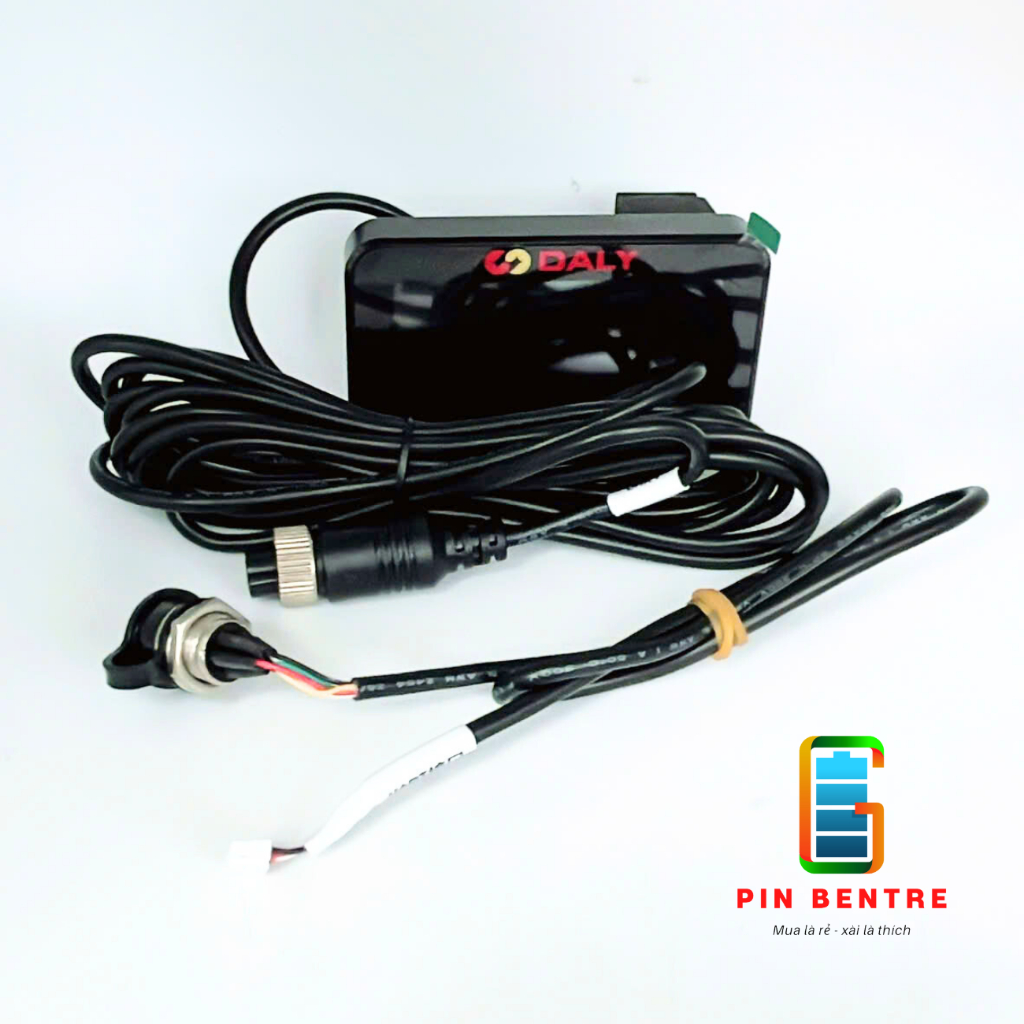 Màn hình báo Pin gắn tay lái dành cho mạch BMS DALY qua cổng UART