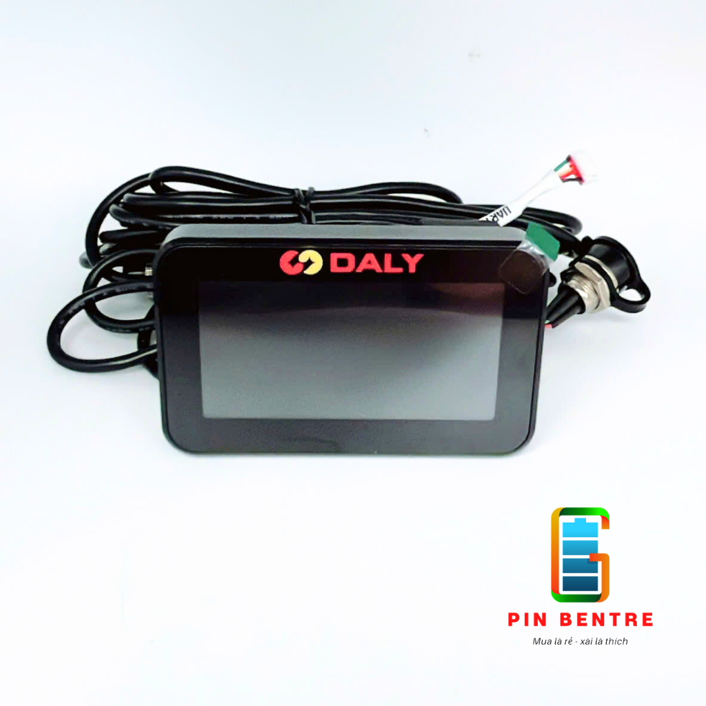 Màn hình báo Pin gắn tay lái dành cho mạch BMS DALY qua cổng UART