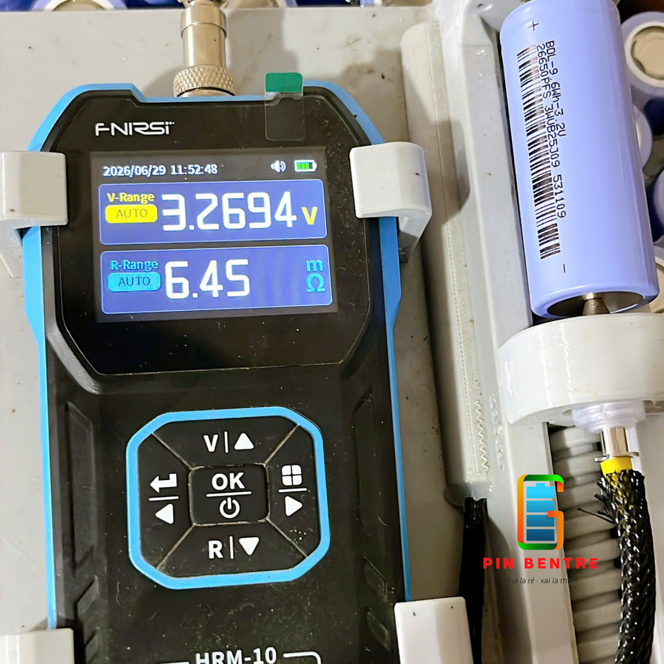Pin sắt 26650 BDL 3.2V dung lượng 3000mAh dòng xả 10C hàng mới [PBT247]