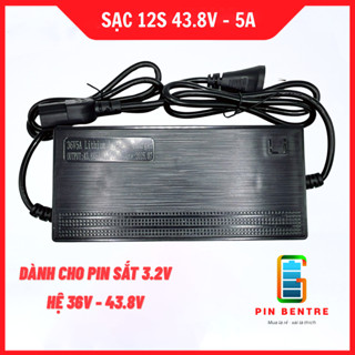 Sạc 12S - 3A / 5A dành cho Pin Sắt công suất cao 36V/43,8V Có quạt