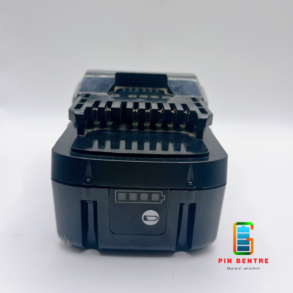 Vỏ Pin Hitachi 18V/21V Loại 5S2P 10 Cell Có Báo Pin Nhận Sạc Zin
