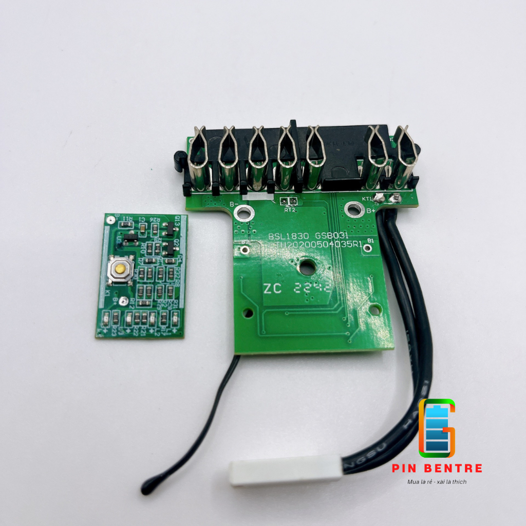 Vỏ Pin Hitachi 18V/21V Loại 5S2P 10 Cell Có Báo Pin Nhận Sạc Zin
