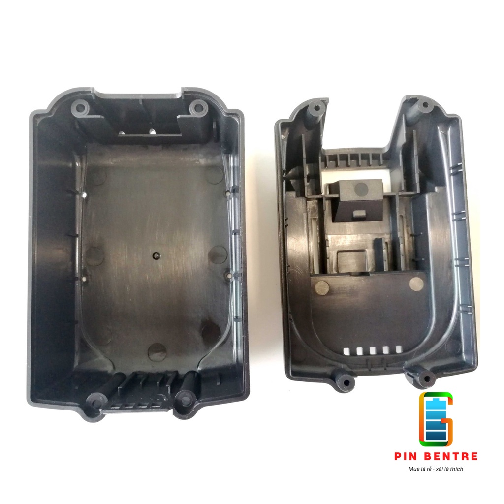 Vỏ pin Makita loại 5 viên Pin sạc Adaptor có báo Pin