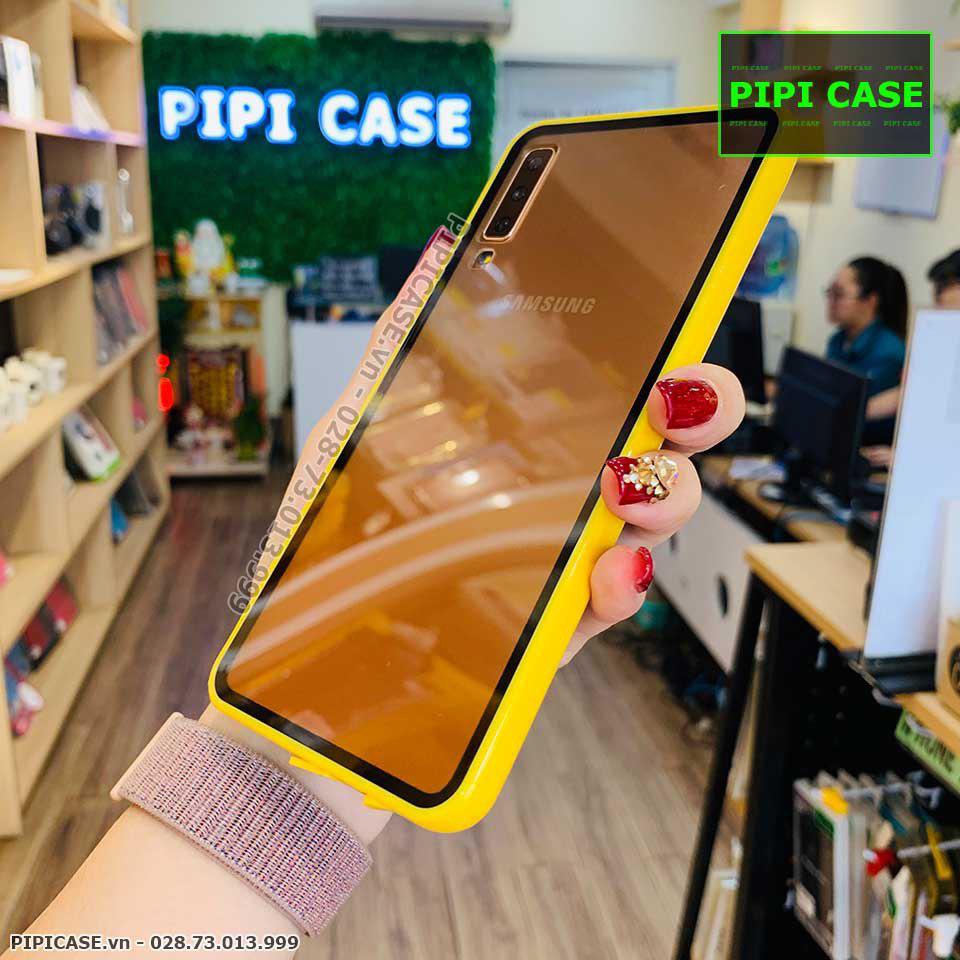 Ốp Lưng Samsung A7 2018 - Little Color - Vàng