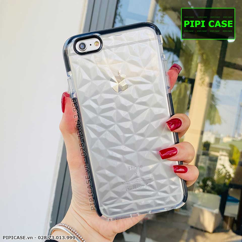 Ốp Lưng iPhone 6 / 6S - Diamond - Đen