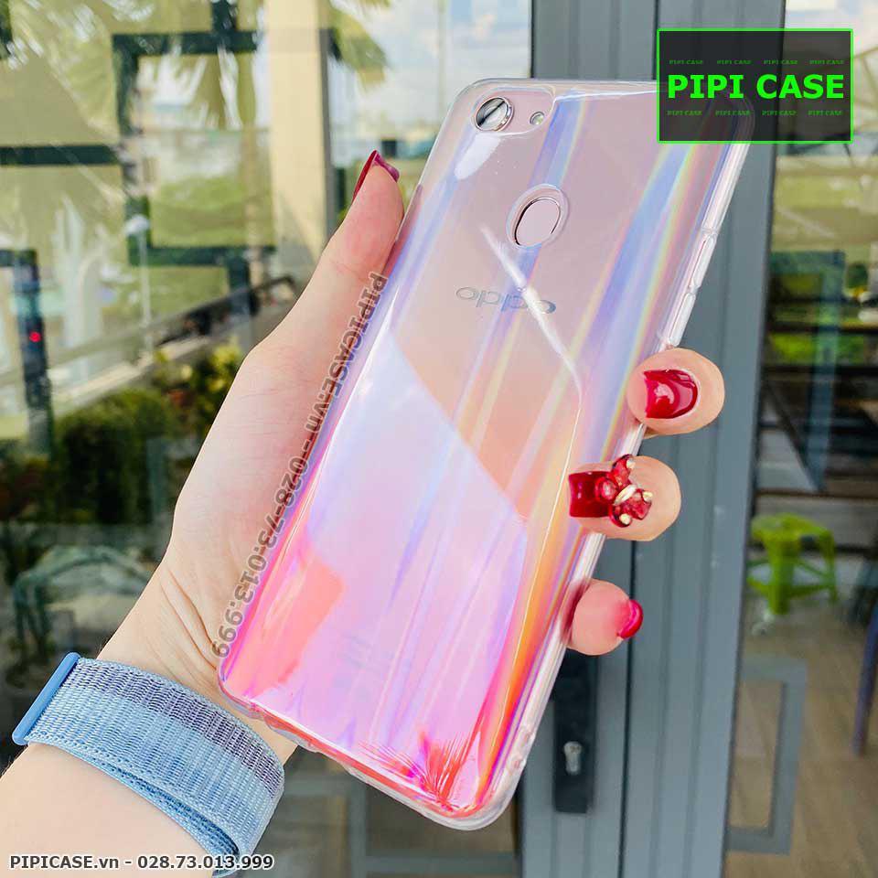 Ốp Lưng Oppo F5 - Rainbow - Đỏ