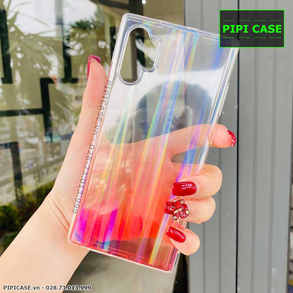 Ốp Lưng Samsung Note 10 - Rainbow - Đỏ