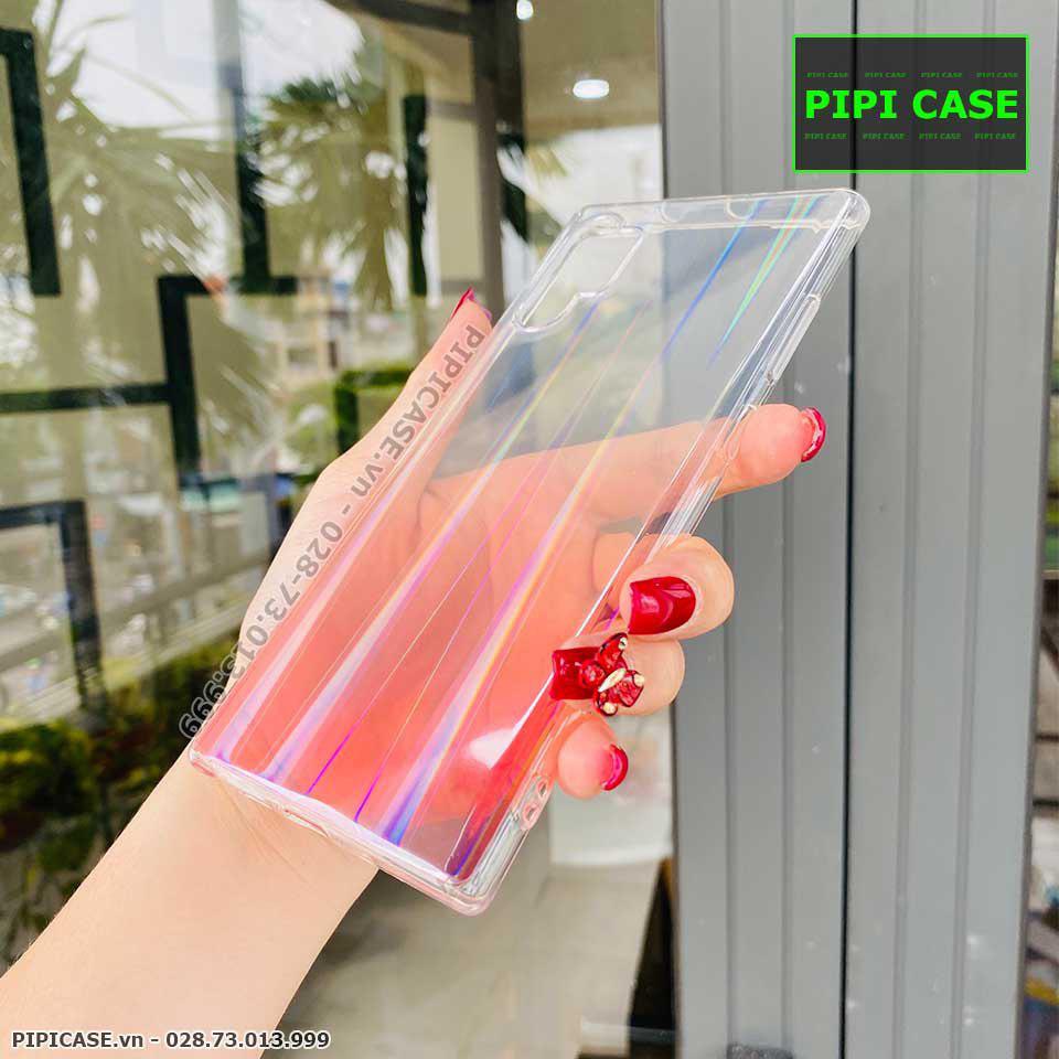 Ốp Lưng Samsung Note 10 - Rainbow - Đỏ
