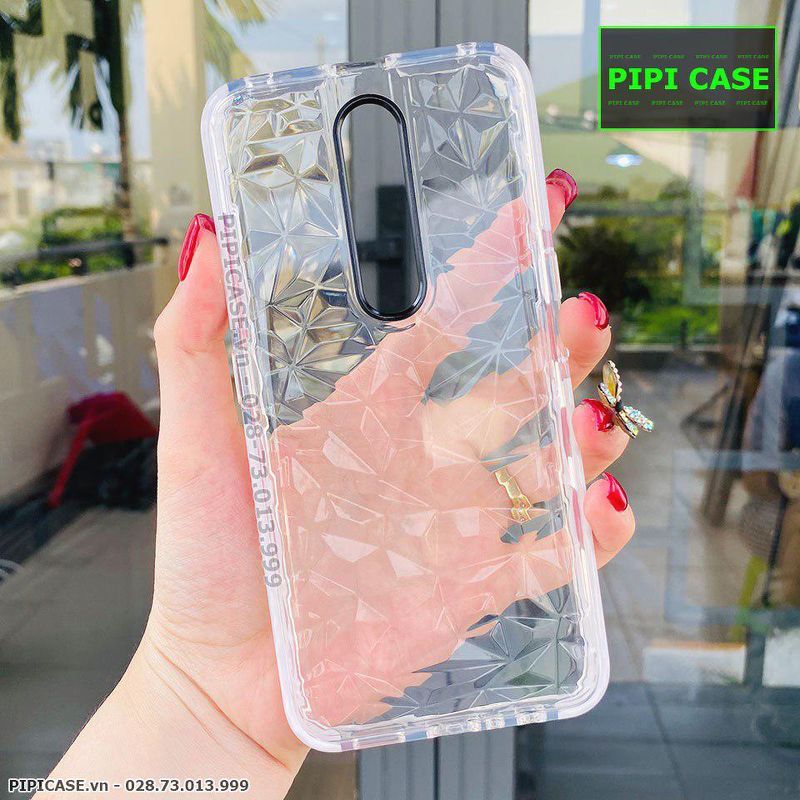 Ốp Lưng Oppo F11 Pro - Diamond - Trắng