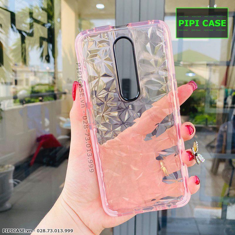 Ốp Lưng Oppo F11 Pro - Diamond - Hồng