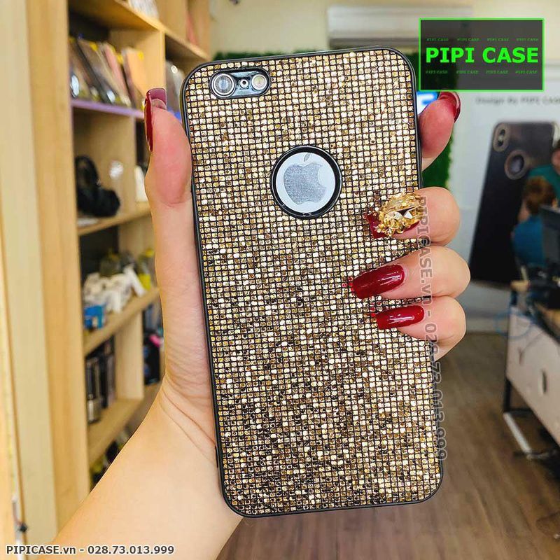 Ốp Lưng iPhone 6 / 6S - Kim Tuyến - Vàng