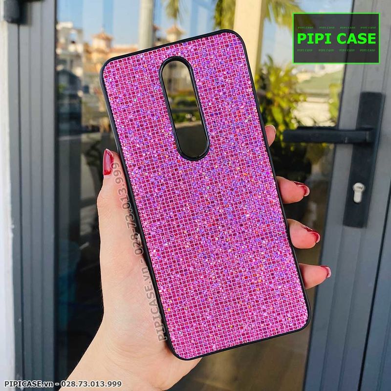 Ốp Lưng Oppo F11 Pro - Kim Tuyến - Hồng