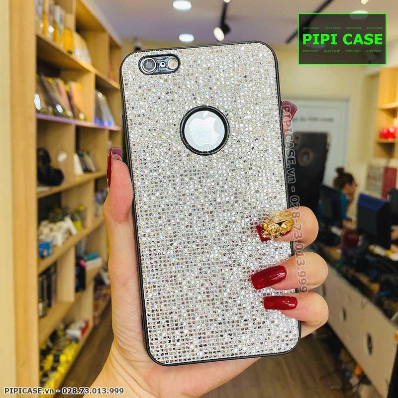 Ốp Lưng iPhone 6 / 6S - Kim Tuyến - Bạc