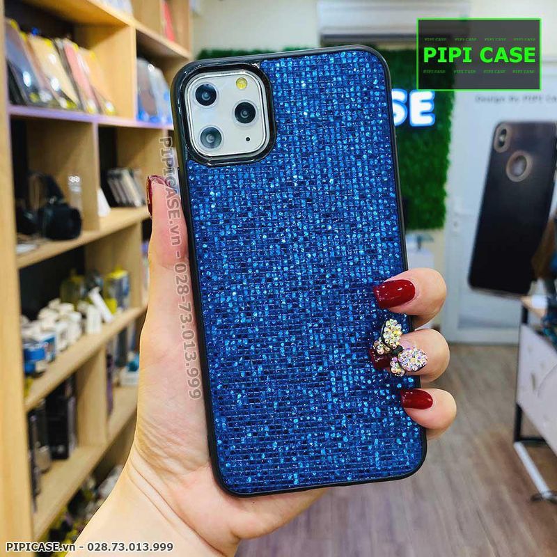 Ốp Lưng iPhone 11 Pro Max - Kim Tuyến - Xanh