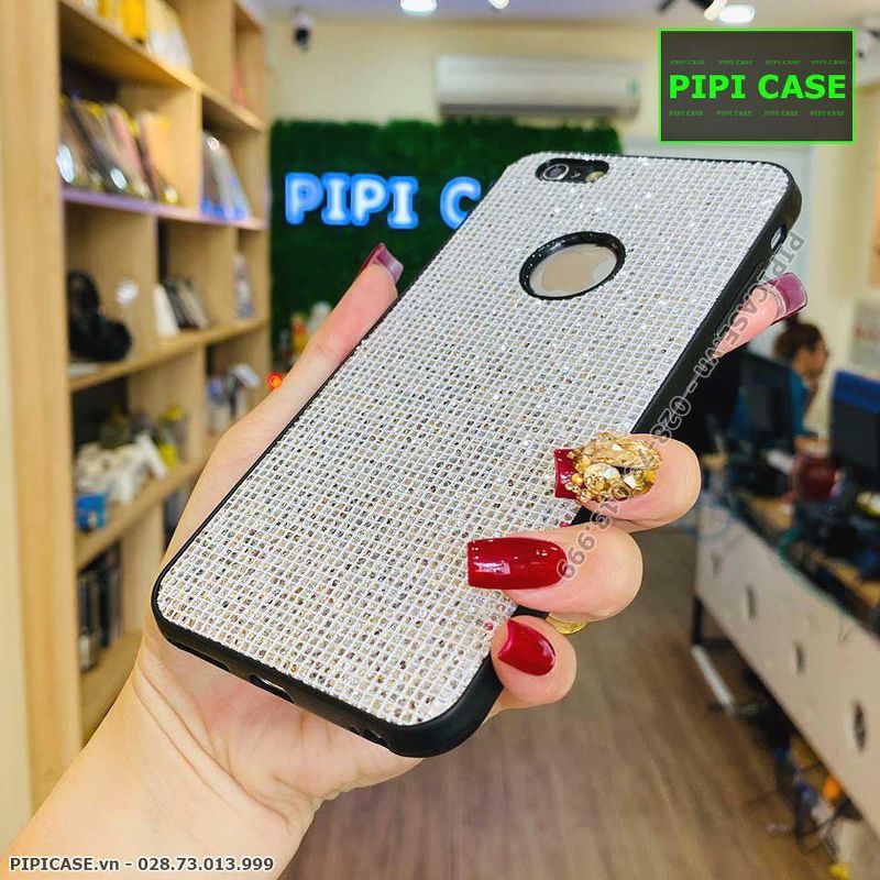 Ốp Lưng iPhone 6 / 6S - Kim Tuyến - Bạc