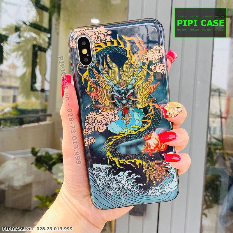 Ốp Lưng iPhone X / XS - Mẫu Rồng
