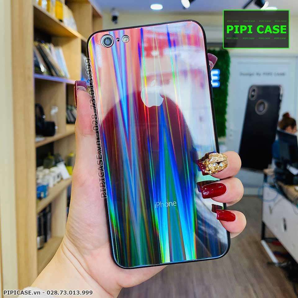 Ốp Lưng iPhone 6 / 6S - Kính Cầu Vồng - Đỏ