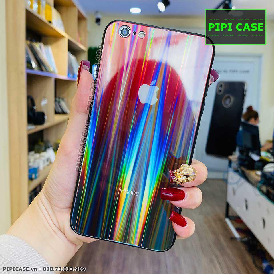 Ốp Lưng iPhone 6 / 6S - Kính Cầu Vồng - Đỏ