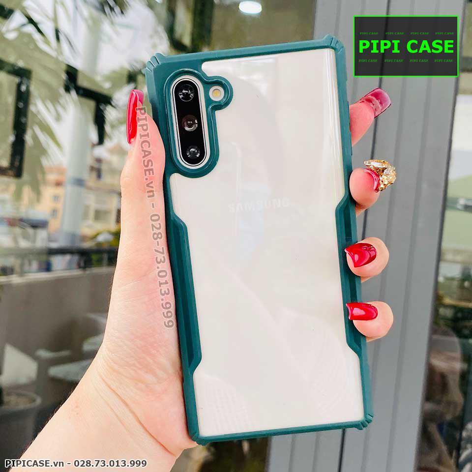 Ốp Lưng Samsung Note 10 Plus - Bigtal - Xanh Rêu